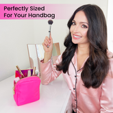 Mini Makeup Bag For Purse - Hot Pink Pouch - Coin Purse Wallet For Women